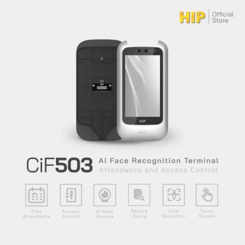 HIP เครื่องสแกนใบหน้า AI รุ่น CiF503