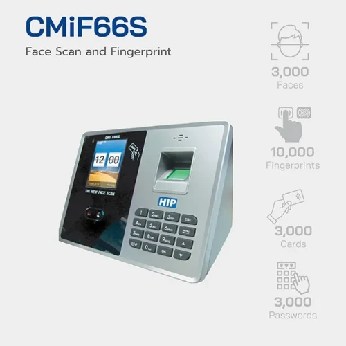 HIP Face Scan and Fingerprint Access Control รุ่น CMiF66S-1