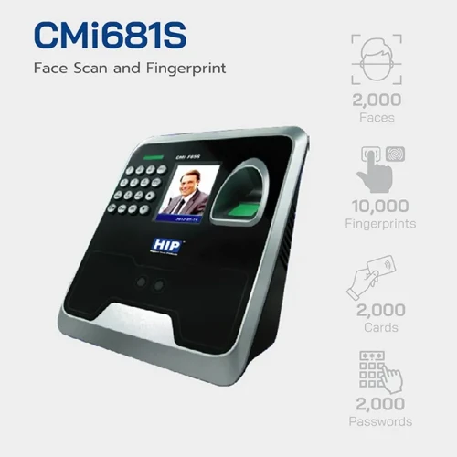 HIP Face Scan and Fingerprint Access Control รุ่น CMiF65SHIP Face Scan and Fingerprint Access Control รุ่น CMiF65S-1