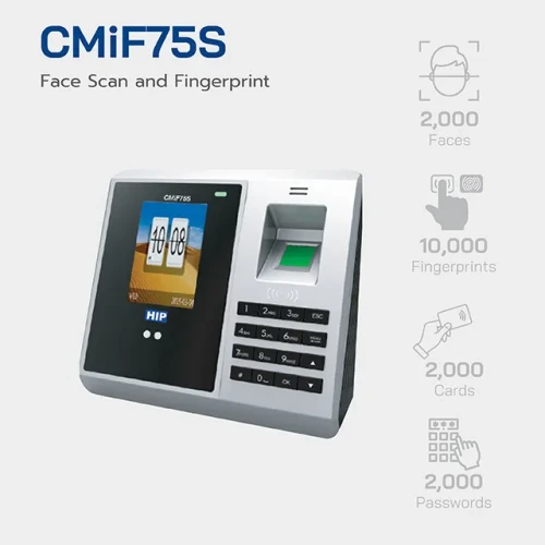 HIP Face Scan and Fingerprint Access Control รุ่น CMiF75S 1