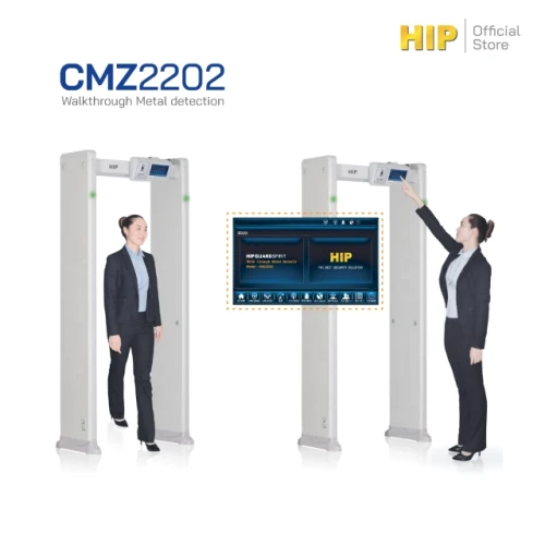 HIP ประตูตรวจจับโลหะ Walkthrough รุ่น CMZ2202