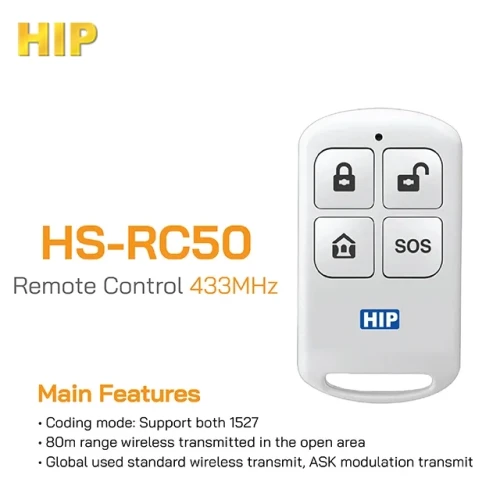 HIP Remote Control 433MHz รุ่น HS-RC50