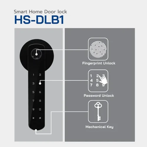 HIP Bluetooth Fingerprint Door Lock รุ่น HS-DLB1