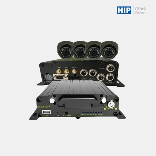 HIP ระบบบันทึกภาพบนรถ รุ่น MDVR-H-2204B