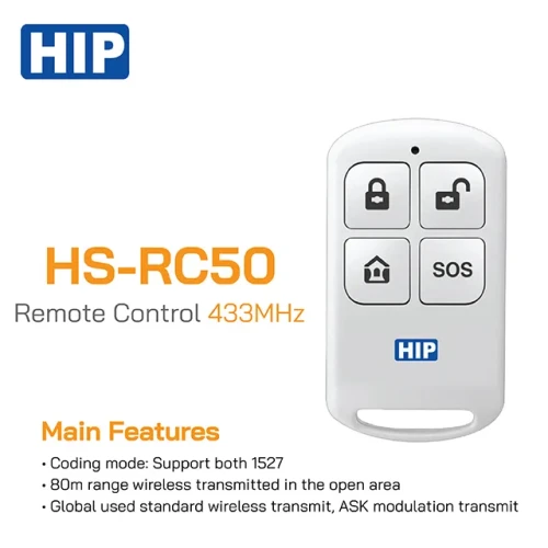 HIP Remote Control 433MHz รุ่น HS-RC50