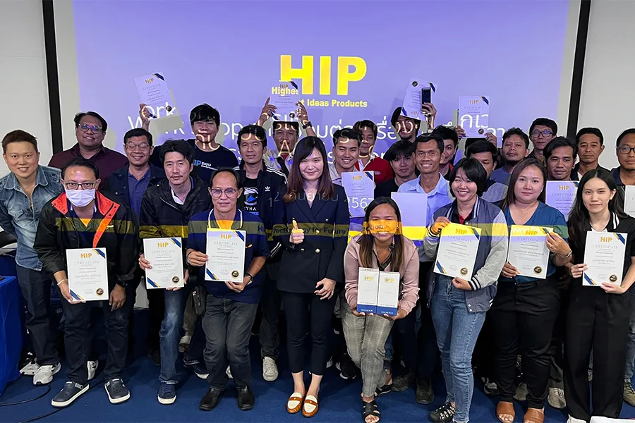 HIP Work shop การเชื่อมต่อเครื่องบันทึกเวลากับระบบ Access Control