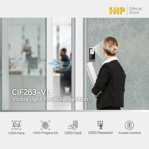 HIP เครื่องสแกนใบหน้า รุ่น CiF263-VL