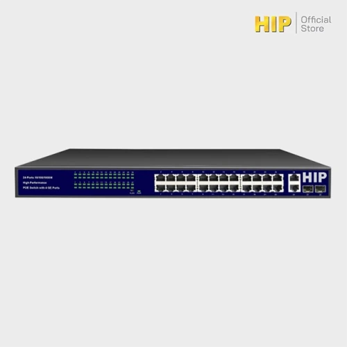 HIP Switch PoE 24 Port รุ่น HIC-POE24G